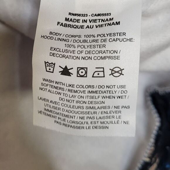 NIKE dri-fit standard issue crystals pullover boxy hoodie L - Picture 8 of 11